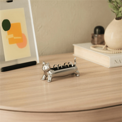 Umbra Alı Cat Yüzük Tutucu Krom Renk 4 X 5,5 X 12 Cm