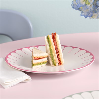 Vb Fleur Cassıs - Yemek Tabagı, 26,5 Cm, Pembe