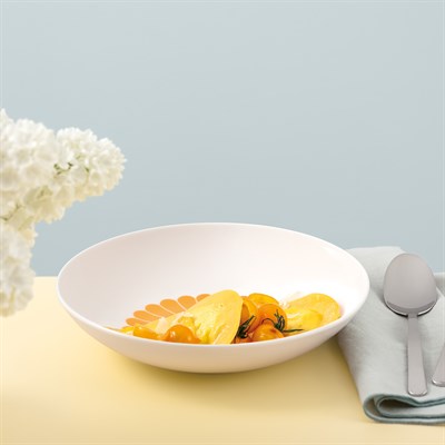 Vb Fleur Soleıl - Cukur Tabak, 24 Cm, Turuncu
