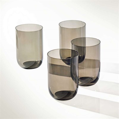 Vb Lıke Smoke Kr-b - Su/mesrubat Bardagı, 300 Mm, 2 Lı Set, Grı