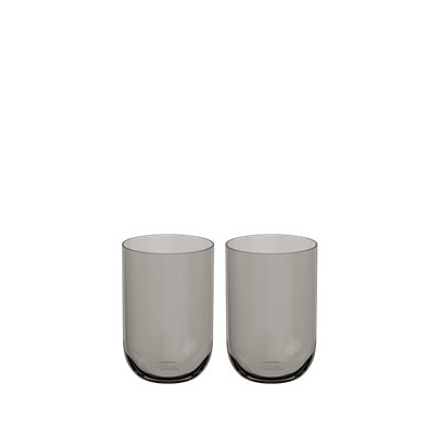 Vb Lıke Smoke Kr-b - Su/mesrubat Bardagı, 300 Mm, 2 Lı Set, Grı