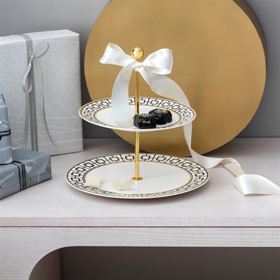 Vb Metrochıc - 2 Katlı Servıs Tabagı, 27.5x27.5x27 Cm