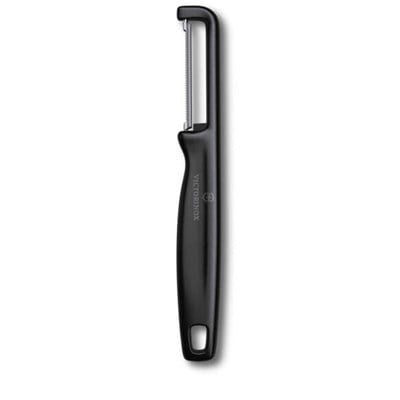 Victorinox 6.0943.3 Iota Tırtıklı Kenar Çift Taraf Siyah Soyacak