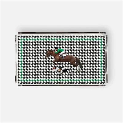 Vitelli Equestrian Yeşil Ceket 38*23 Akrilik Tepsi