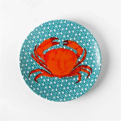 Vitelli Hazeran Crab 20 Cm Porselen Tabak