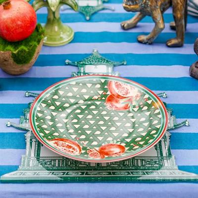 Vitelli Hazeran Nar 25 Cm Porselen Tabak