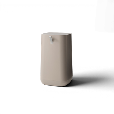 Vivarel Vera Çelik Çöp Kovası Taupe 30 L