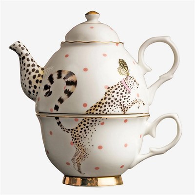 Yvonne Ellen Animals Collection Beyaz Porselen Çay Fincan Seti 280 Ml