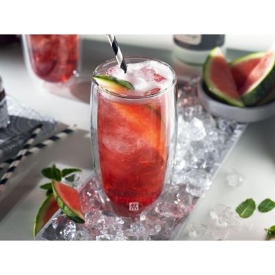 Zwıllıng 395001200 Çift Camlı Soğuk İçecek Bardağı Set 474 Ml
