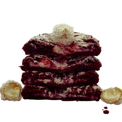 Red Velvet Raffaello Cookie