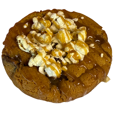 Salted Caramel Popcorn Cookie