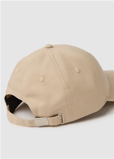 Ayarlanabilir Bej Pamuklu Şapka