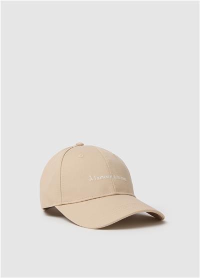 Ayarlanabilir Bej Pamuklu Şapka