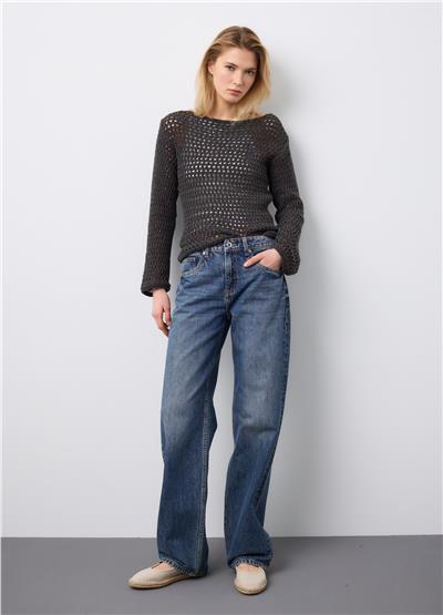 Bej Espadril Tarzı Bantlı Ayakkabı