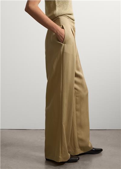 Bej Liyosel Pantolon