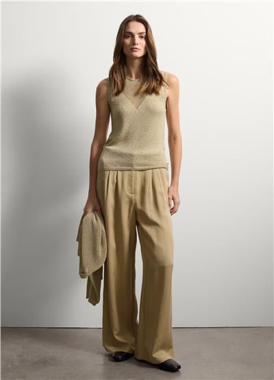 Bej Liyosel Pantolon