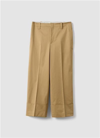 Bej Streç Gabardin Pantolon