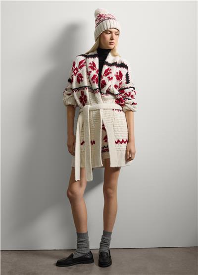 Bej Yün ve Alpaka Şort