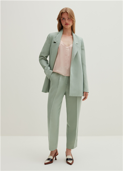 Bol Kesim Mint Blazer