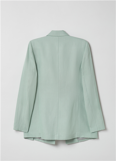 Bol Kesim Mint Blazer
