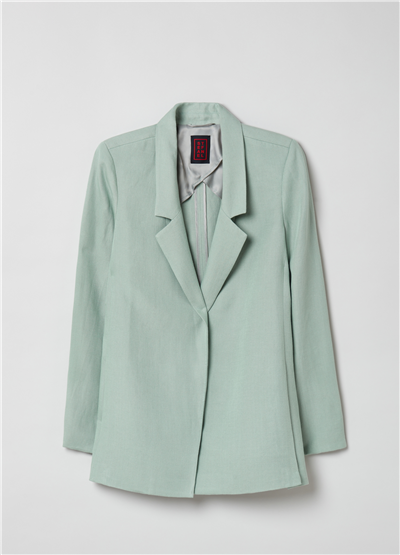 Bol Kesim Mint Blazer