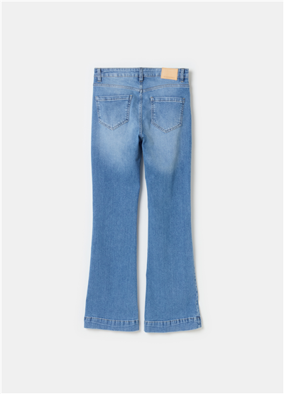 Bootcut Açık Mavi Kot Pantolon
