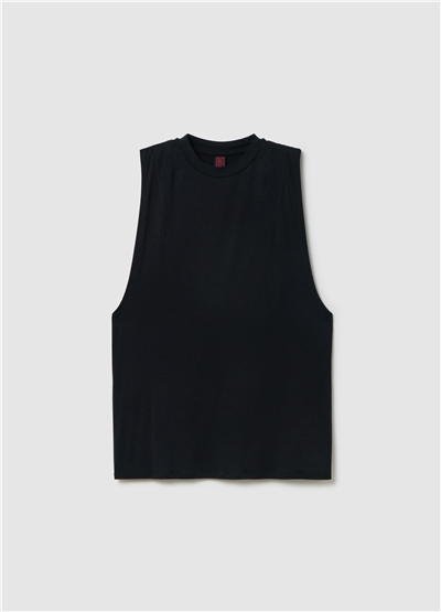 Boxy Fit Siyah Atlet