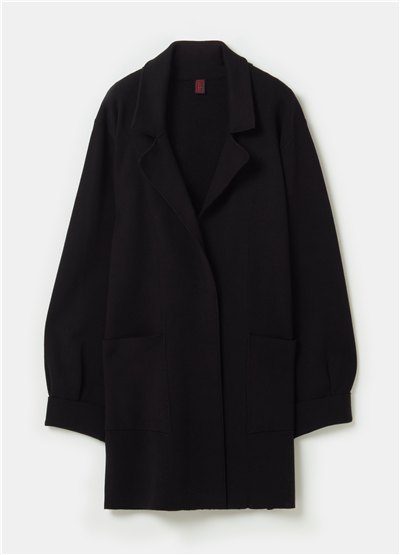 Cepli Oversize Siyah Kaban