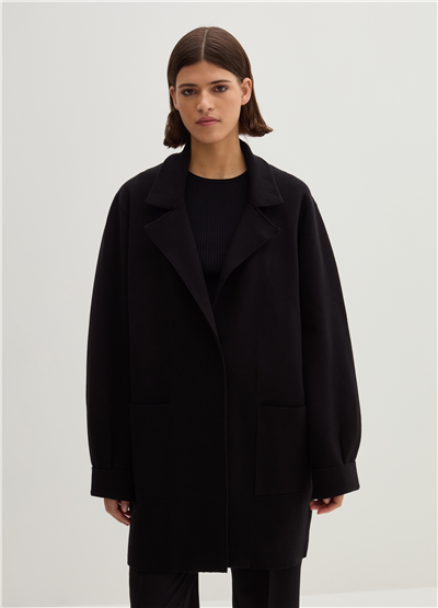 Cepli Oversize Siyah Kaban