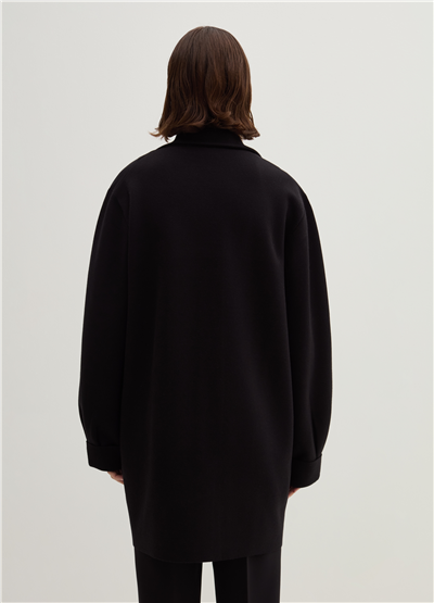 Cepli Oversize Siyah Kaban
