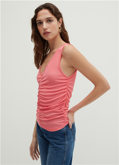 Drapeli Viskoz Pembe Atlet
