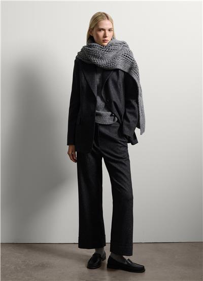 Düz Kesim Blazer Ceket