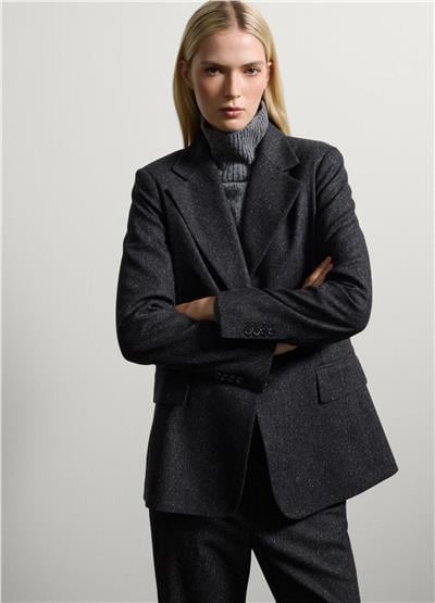 Düz Kesim Blazer Ceket