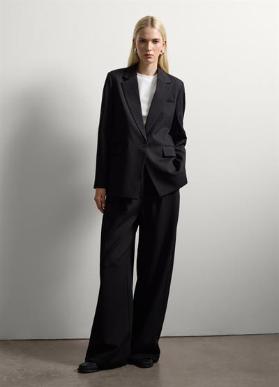 Esnek Kumaş Normal Kesim Blazer