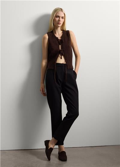 Esnek Kumaş Pantolon Normal Kesim