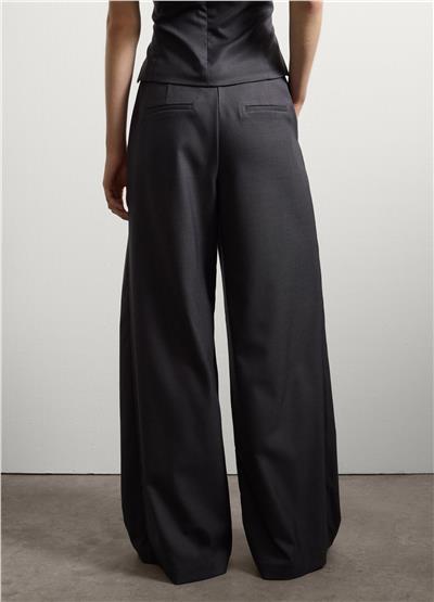 Gri Palazzo Pantolon