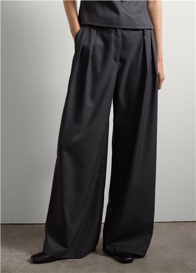 Gri Palazzo Pantolon