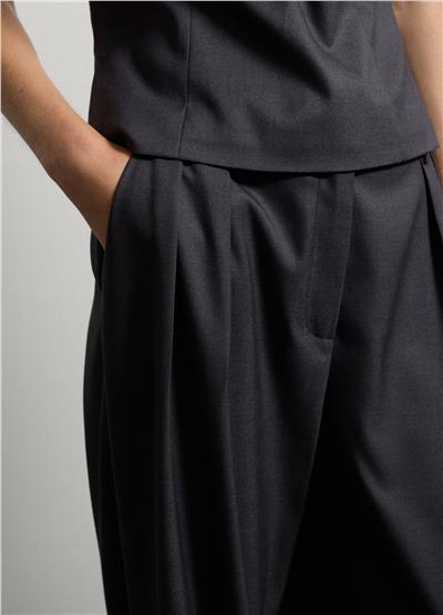 Gri Palazzo Pantolon