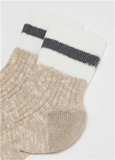 Gri Pamuklu Çoraplar