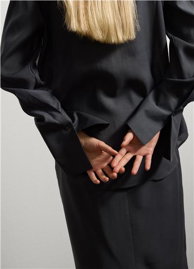 Gri Regular Kalıp Gömlek