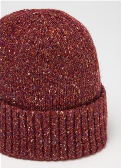 Bordo Jersey Örgü Bere