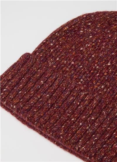 Bordo Jersey Örgü Bere