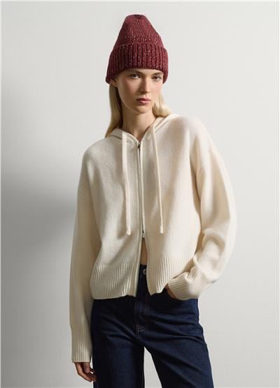 Bordo Jersey Örgü Bere