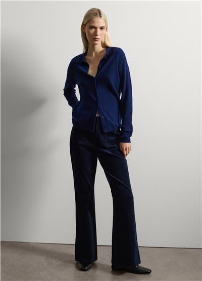 Kadife Flare Pantolon