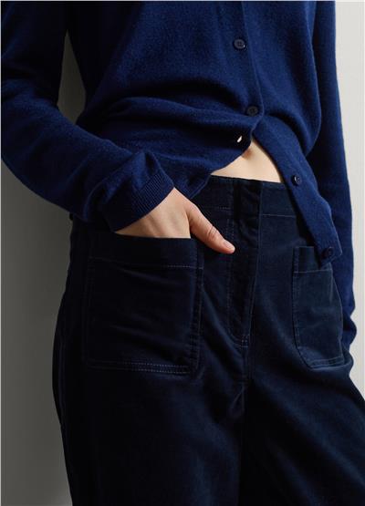 Kadife Flare Pantolon