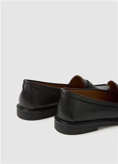 Kadın Siyah Mokasen Ayakkabılar