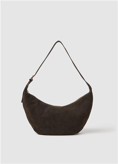 Kahverengi Hakiki Deri Omuz Çantası