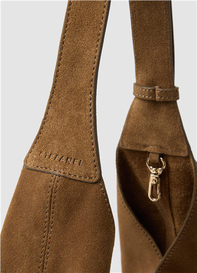 Kahverengi Hakiki Deri Omuz Çantası