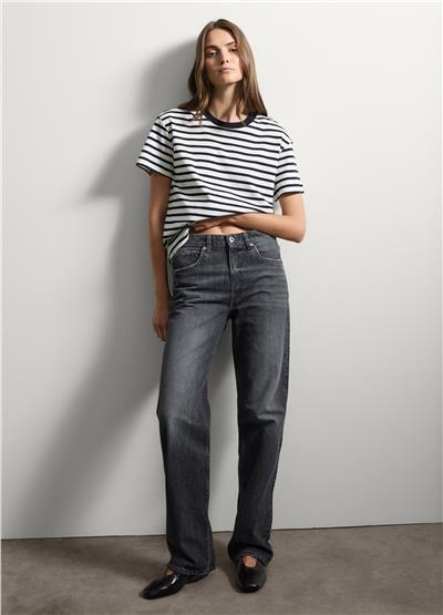 Kayışlı Siyah Hakiki Deri Balerin Ayakkabılar