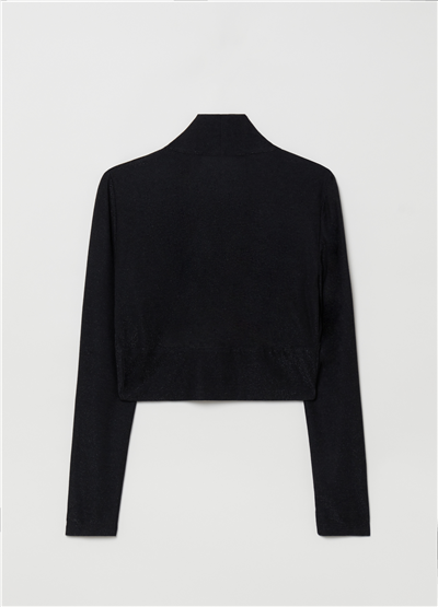 Lurex Siyah Bolero